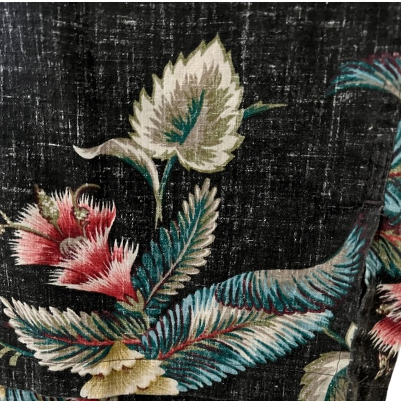 Reyn Spooner Commemorative collection pullover Hawaiian black shirt size large - Picture 6 of 6